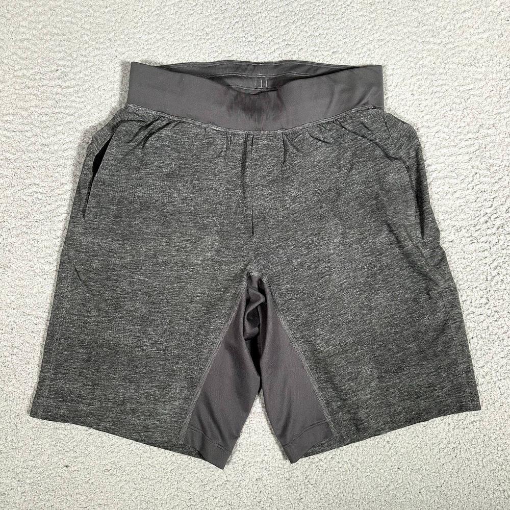 Lululemon Shorts‎ Mens SMall Gray T.H.E. Compression Lined Stretch Workout Gym
